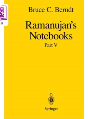 海外直订Ramanujan's Notebooks: Part V 拉马努扬的笔记本：第五部分