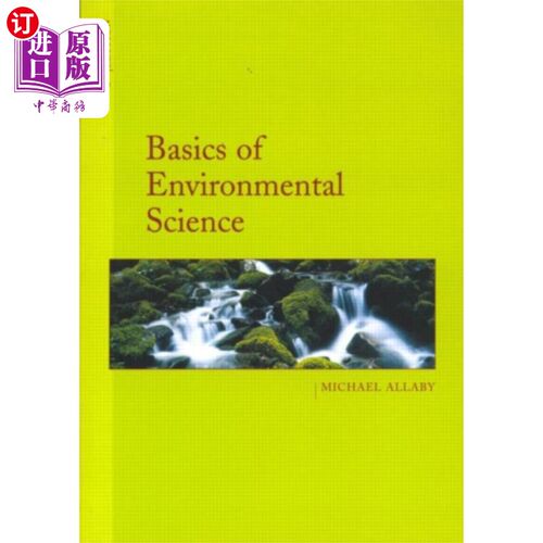 海外直订Basics of Environmental Science 环境科学基础