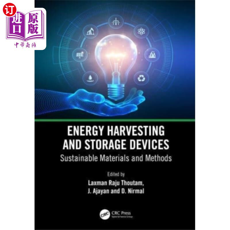 海外直订Energy Harvesting and Storage Devices 能量收集和储存装置
