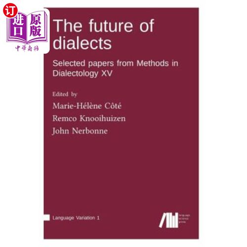 海外直订The future of dialects 方言的未来