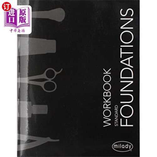 海外直订Student Workbook for Milady Standard Foundations 米拉迪标准基础课程的学生练习册
