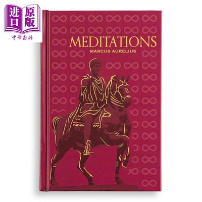 预售 沉思录 Signature金色刷边系列 Meditations Special Edition 英文原版 Marcus Aurelius 经典文学名著【中商原版】