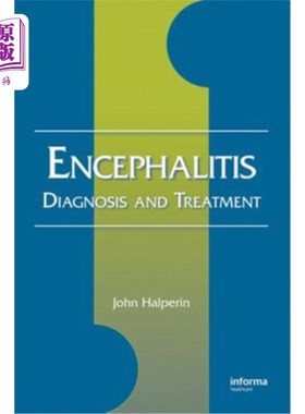 海外直订医药图书Encephalitis: Diagnosis and Treatment 脑炎的诊断与治疗