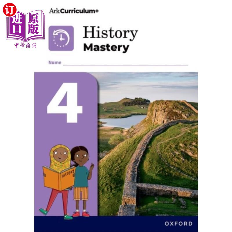 海外直订History Mastery: History Mastery Pupil Workbook ... 历史精通:历史精通小学生练习册4本，每包30本