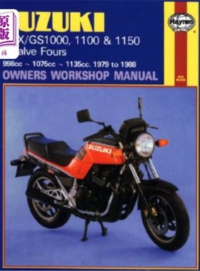 海外直订Suzuki Gsx/Gs1000, 1100 & 1150 4-Valve Fours Owners Workshop Manual, No. M737: 1 铃木Gsx/Gs1000、11