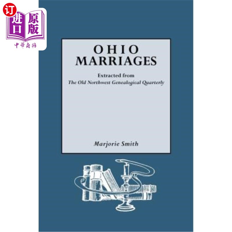 海外直订Ohio Marriages俄亥俄州的婚姻-封面