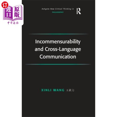 海外直订Incommensurability and Cross-Language Communicat... 不可通约性与跨语言交际