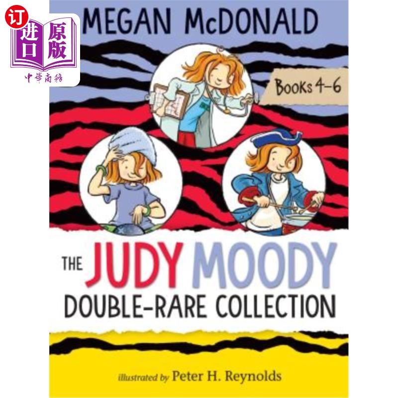海外直订the judy moody double-rare collection: books 4-6 朱迪