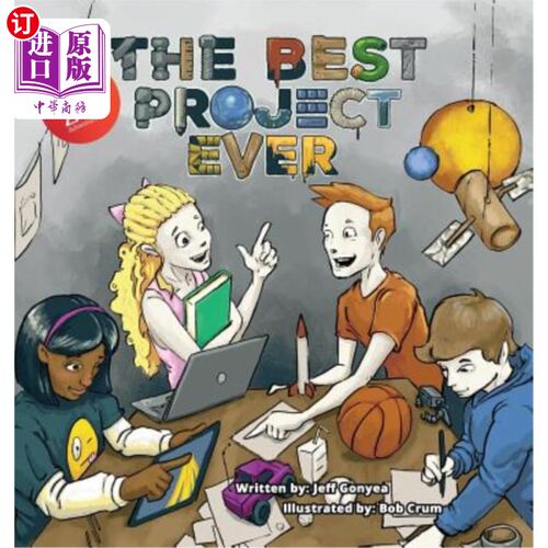海外直订The Best Project Ever: A Zack and Zoey Adventure 史上最好的项目：扎克和佐伊的冒险
