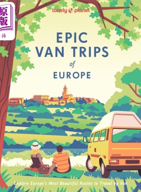 预售 孤独星球 欧洲史诗面包车之旅 Lonely Planet Epic Van Trips of Europe 1 英文原版 房车旅游旅行攻略指南 【中商原版】