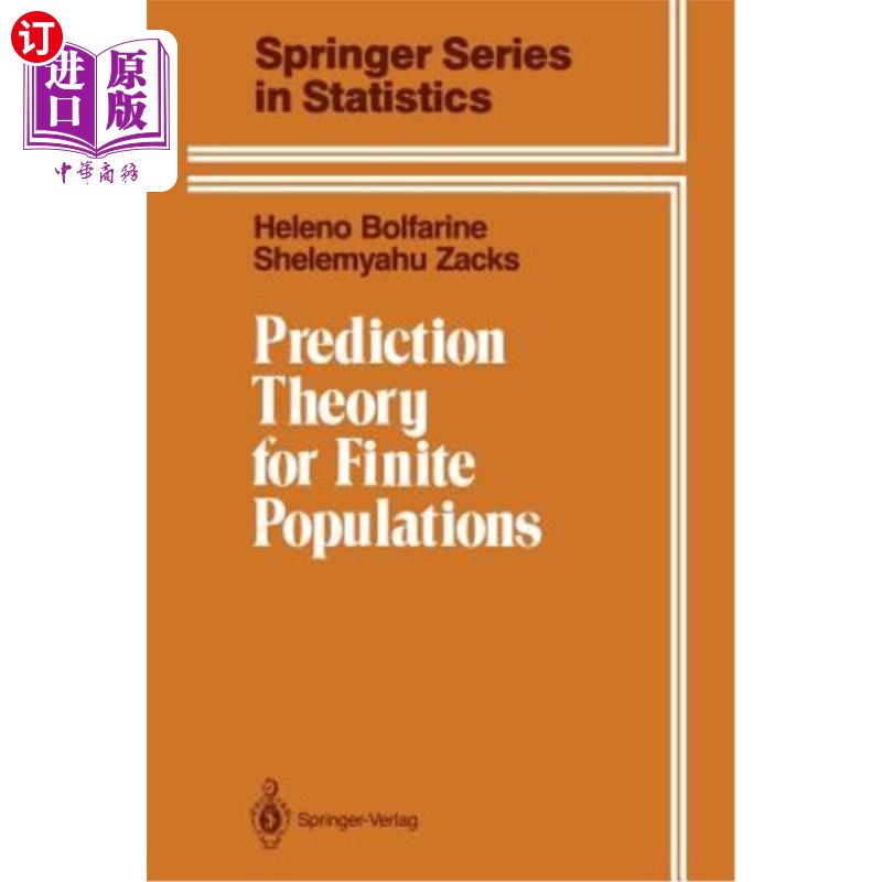 海外直订Prediction Theory for Finite Populations 有限总体的预测理论