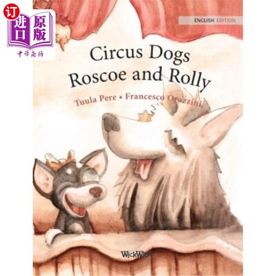 海外直订Circus Dogs Roscoe and Rolly 马戏团的狗罗斯科和罗利