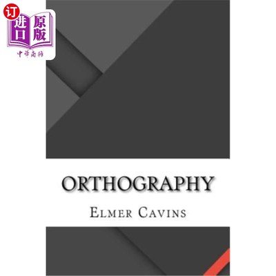 海外直订Orthography 正字法
