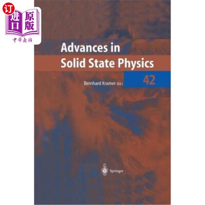 海外直订Advances in Solid State Physics 固体物理学进展