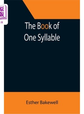 海外直订The Book of One Syllable 《一音节之书》