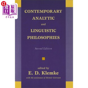 Philosophies 海外直订Contemporary Linguistic and 当代分析哲学和语言哲学 Analytic