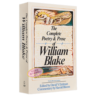 威廉 布莱克诗歌散文全集 The Complete Poetry Prose of William Blake 英文原版 William Blake【中商原版】