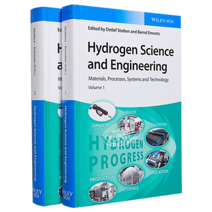 现货 氢能科学与工程学 材料 流程 系统与技术 Hydrogen Science And Engineering 英文原版 Detlef Stolten【中商原版】