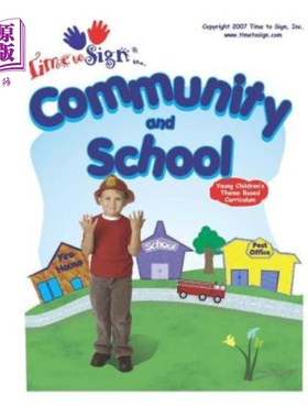 海外直订Young Children's Theme Based Curriculum: Community and School