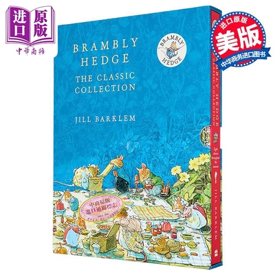 野蔷薇村的故事 经典合集 Brambly Hedge The Classic Collection 英文原版 Jill Barklem 治愈田园风光【中商原版】
