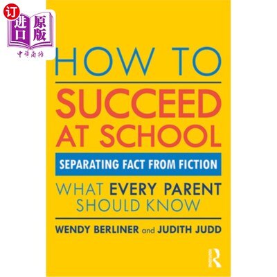海外直订How to Succeed at School: Separating Fact from Fiction 如何在学校取得成功:区分事实和虚构