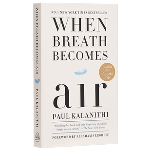 当呼吸化为空气 When Breath Becomes Air 英文原版 保罗 卡拉尼什 Paul Kalanithi 神经外科医生【中商原版】