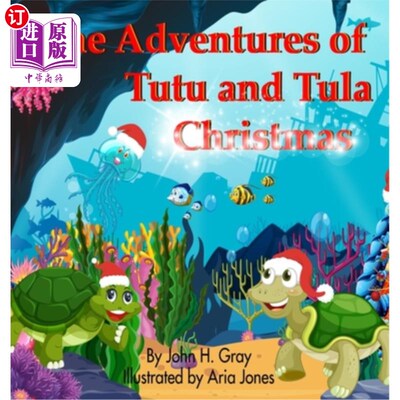 海外直订The Adventures of Tutu and Tula. Christmas 兔兔和图拉的历险记。圣诞节