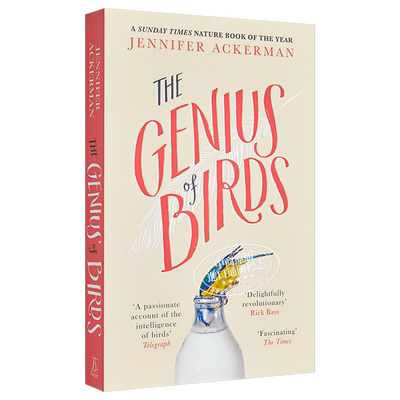 预售 【中商原版】鸟的天赋 英文原版 生命与认知科学 The Genius of Birds Jennifer Ackerman Corsair
