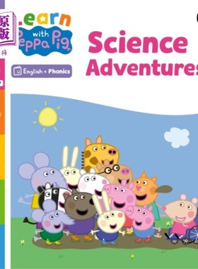 海外直订Learn with Peppa Phonics Level 5 Book 7 - Scienc... 与佩奇一起学习5级拼读第7册-科学冒险(拼读读本)