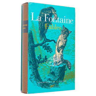 预售 七星文库 拉封丹寓言 法文原版 Fables 400周年纪念版 Jean de La Fontaine【中商原版】