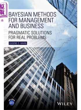 现货 贝叶斯分析法在商业与管理中的应用 Bayesian Methods for Managemen 英文原版 Eugene Hahn 中商原版