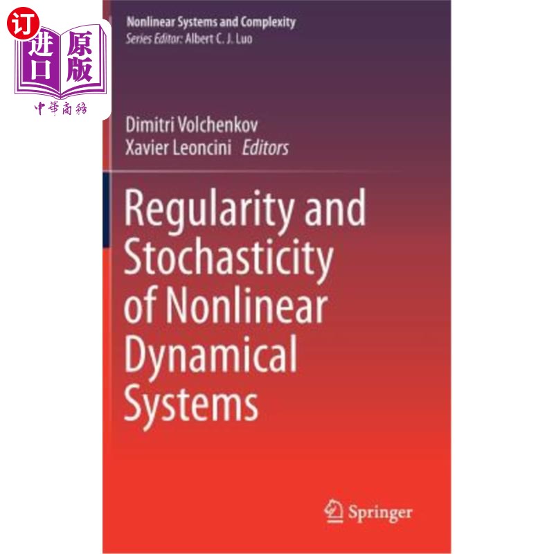 海外直订Regularity and Stochasticity of Nonlinear Dynamical Systems 非线性动力系统的正则性与随机性