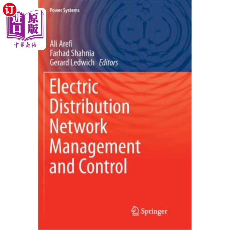 海外直订Electric Distribution Network Management and Control 配电网管理与控制