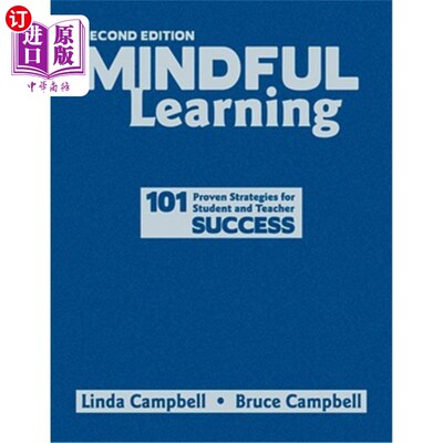 海外直订Mindful Learning: 101 Proven Strategies for Student and Teacher Success 用心学习：101种行之有效的学生和教师成功