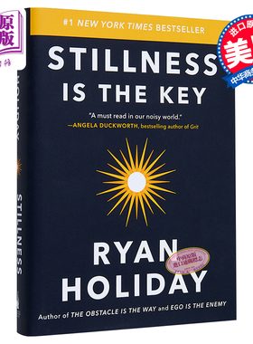 预售 Stillness Is the Key 英文原版 安静是关键 Ryan Holiday【中商原版】