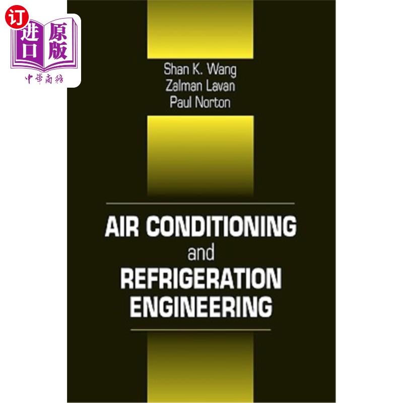 海外直订Air Conditioning and Refrigeration Engineering 空调与制冷工程