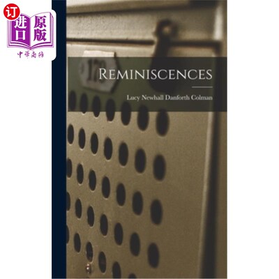 海外直订Reminiscences 回忆