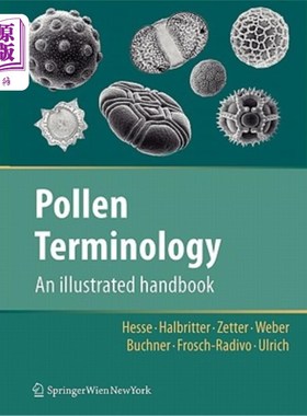 海外直订Pollen Terminology: An Illustrated Handbook 花粉术语：图解手册