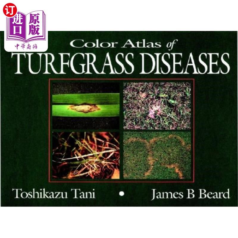 海外直订Color Atlas of Turfgrass Diseases 草坪病害彩色图谱