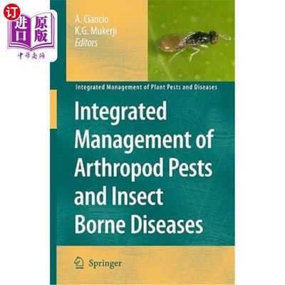 海外直订Integrated Management of Arthropod Pests and Insect Borne Diseases 节肢动物病虫害综合治理