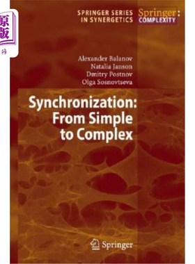 海外直订Synchronization: From Simple to Complex 同步:从简单到复杂