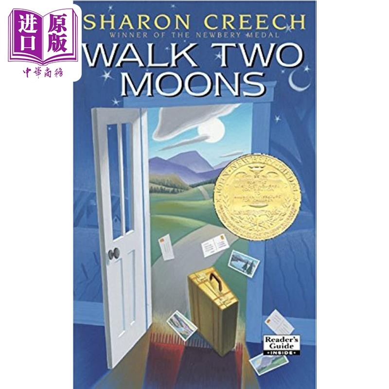 纽伯瑞：印第安人的麂皮靴（纽伯瑞金奖）Walk Two Moons 英文原版 儿童章节书 文学小说故事书 精品儿童读物【中商原版】图片
