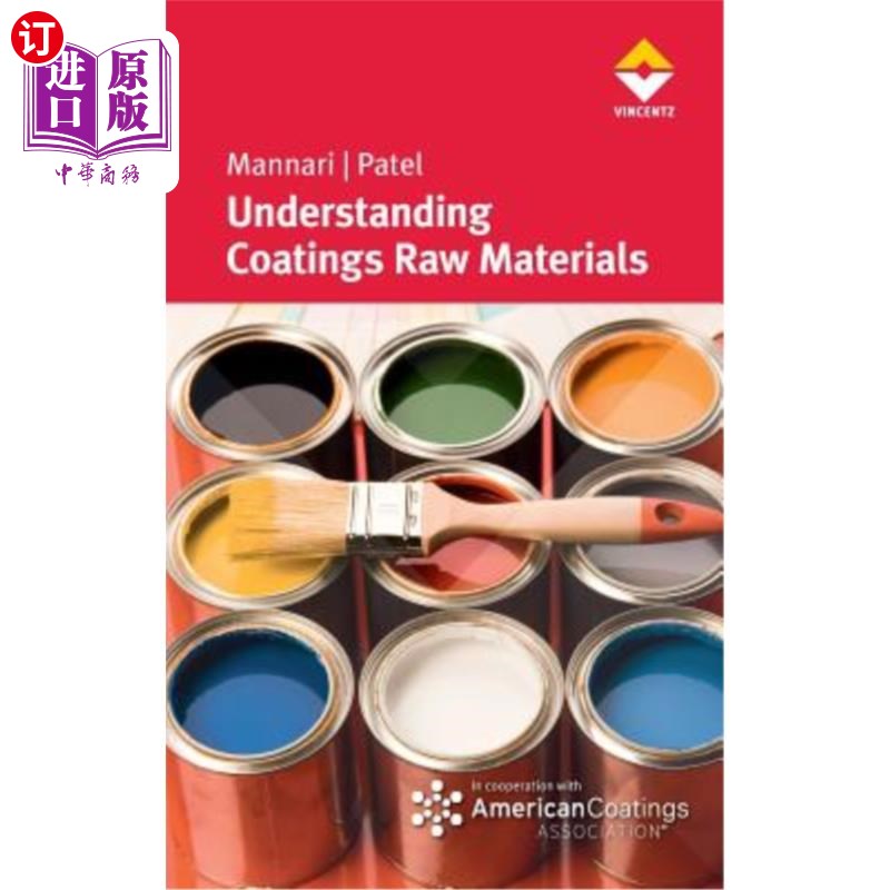 海外直订Understanding Coatings Raw Materials 了解涂料原材料