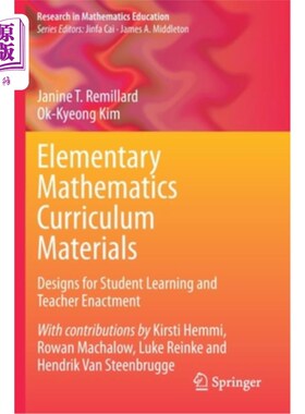 海外直订Elementary Mathematics Curriculum Materials: Designs for Student Learning and Te 小学数学课程教材:学生学习