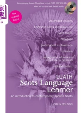 海外直订Luath Scots Language Learner Luath苏格兰语言学习者
