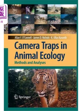 海外直订Camera Traps in Animal Ecology: Methods and Analyses 动物生态学中的相机陷阱：方法与分析