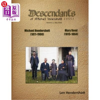 海外直订Michael Hendershott 14551 Descendants: V2 迈克尔·亨德肖特14551《后裔》:V2