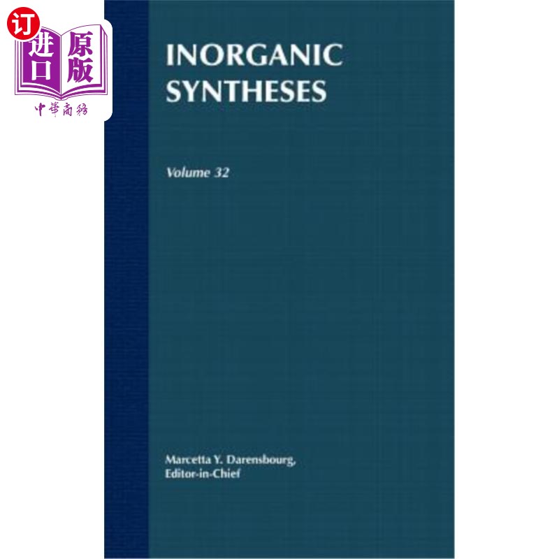 海外直订Inorganic Syntheses 无机合成