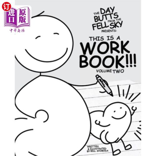 海外直订The Day Butts Fell from the Sky Presents This is a Workbook!!! Volume Two 这是一本练习册！！两个体积