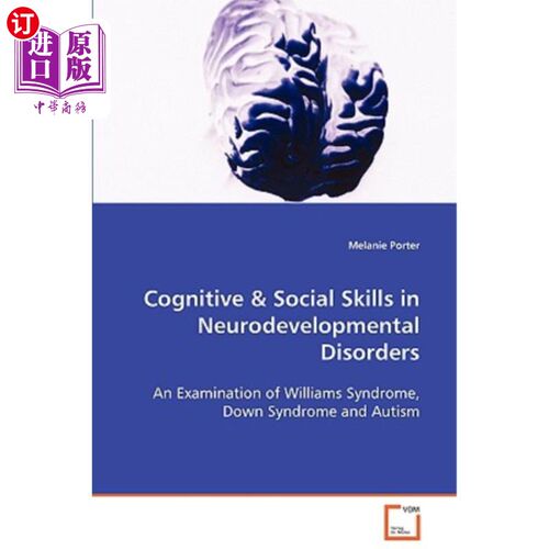 海外直订医药图书Cognitive & Social Skills in Neurodevelopmental Disorders 神经发育障碍中的认知和社会技能